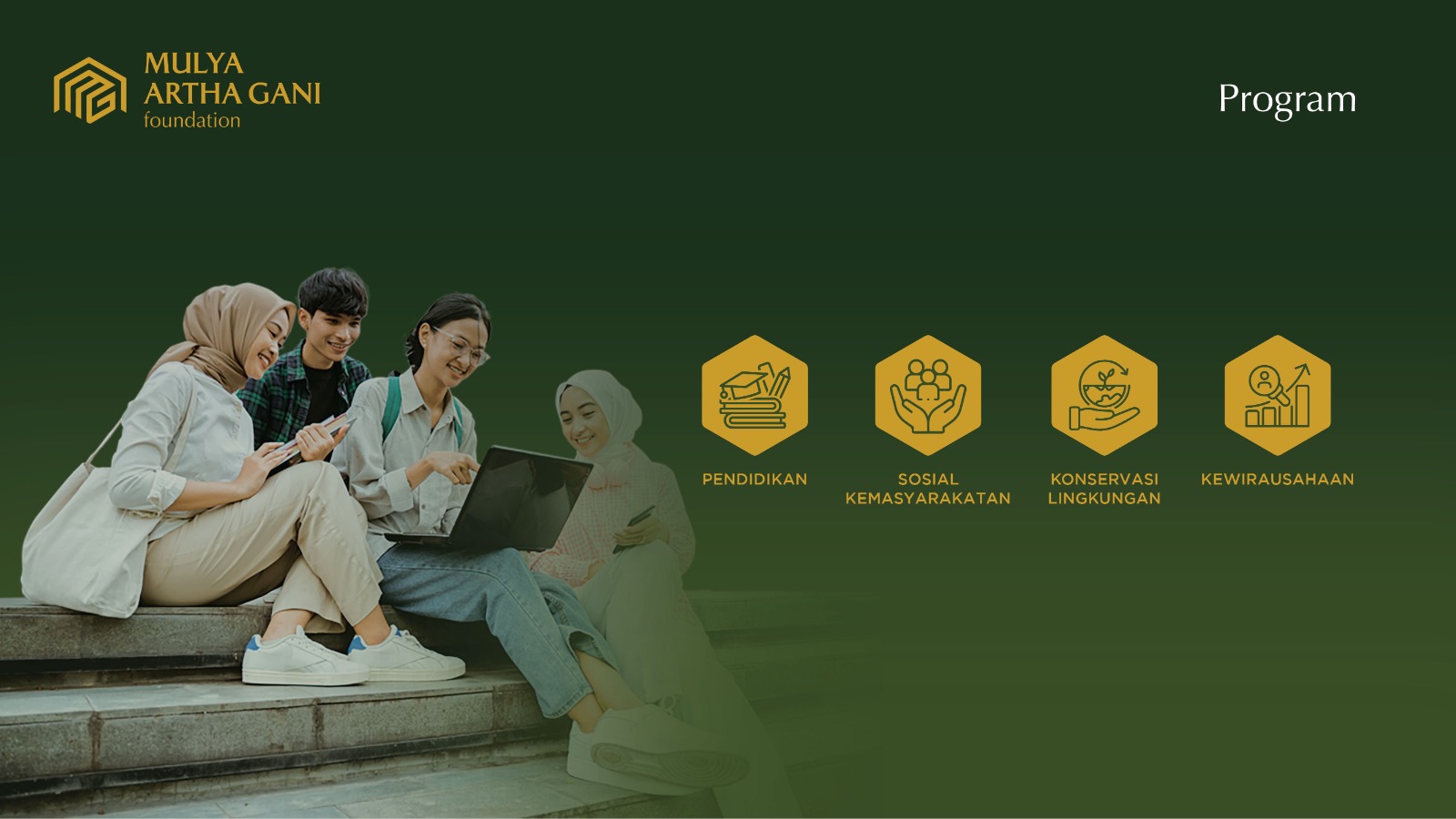 Students studying together